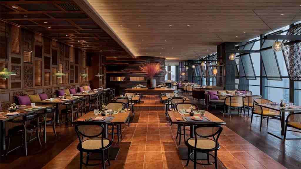 【餐廳家具】重慶希爾頓酒店